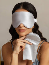 [Silber] SilkSilky-DE Augenmasken 007