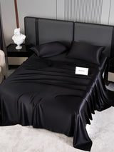 [Schwarz] SilkSilky-DE 22Momme Reine Seide Bedding Set 002,
