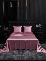 [Blasses Mauve] SilkSilky-DE Bettwäsche Sets 001