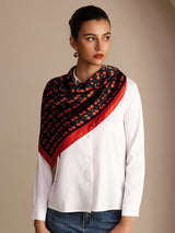 [Schwarze Kirsche] SilkSilky-DE Scarf 007