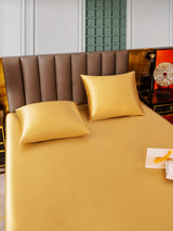 [Champagner] SilkSilky-DE Bettwäsche Sets 005