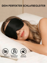 [Schwarz] SilkSilky-DE Augenmasken 005