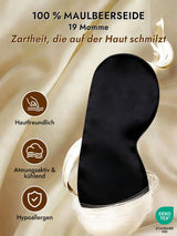 [Schwarz] SilkSilky-DE Augenmasken 003