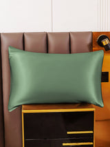[Graugrün] SilkSilky-DE 30Momme Reine Seide Pillowcase 001