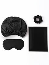 [Schwarz] SilkSilky-DE 19Momme Pillowcase Set 001