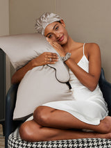 [Khaki] SilkSilky-DE 19Momme Pillowcase Set 004