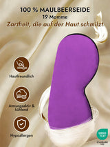 [Violett] SilkSilky-DE Augenmasken 003