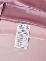 [BlassesMauve+Hellrosa] SilkSilky-DE 22Momme Reine Seide Bedding Set 008,
