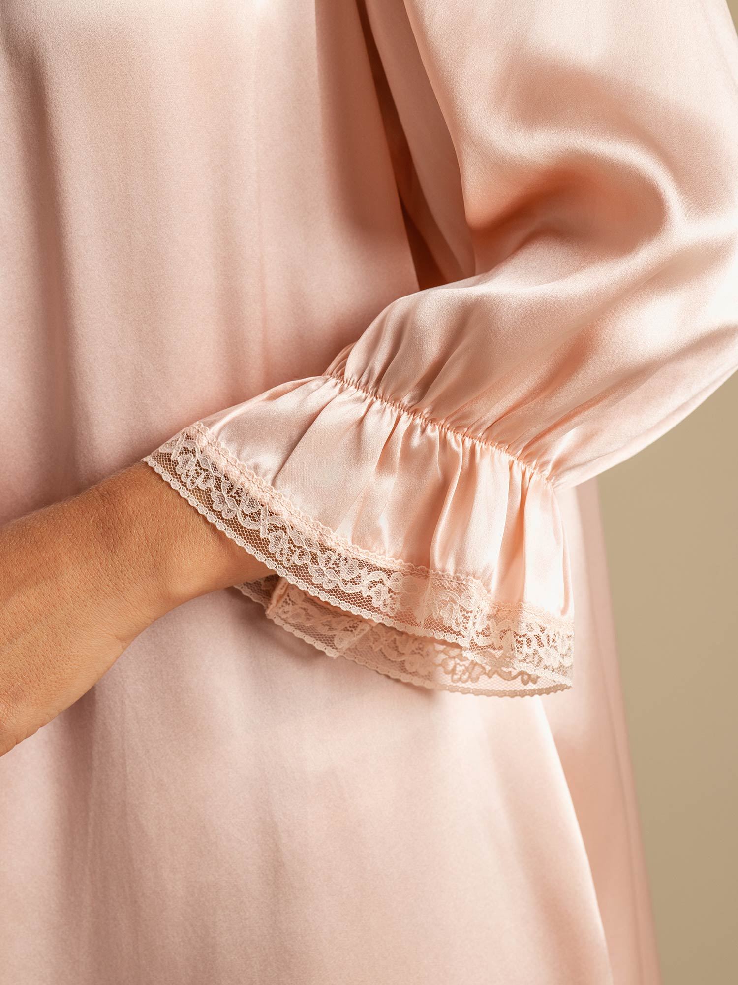 [Hellrosa] SilkSilky-DE Reine Seide Nightgown 006