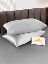 [Silber] SilkSilky-DE 19Momme Reine Seide Pillowcase 005