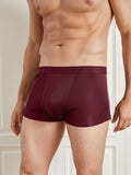 SilkSilky DE Seidenstrick Mens Underwear Rotwein 003