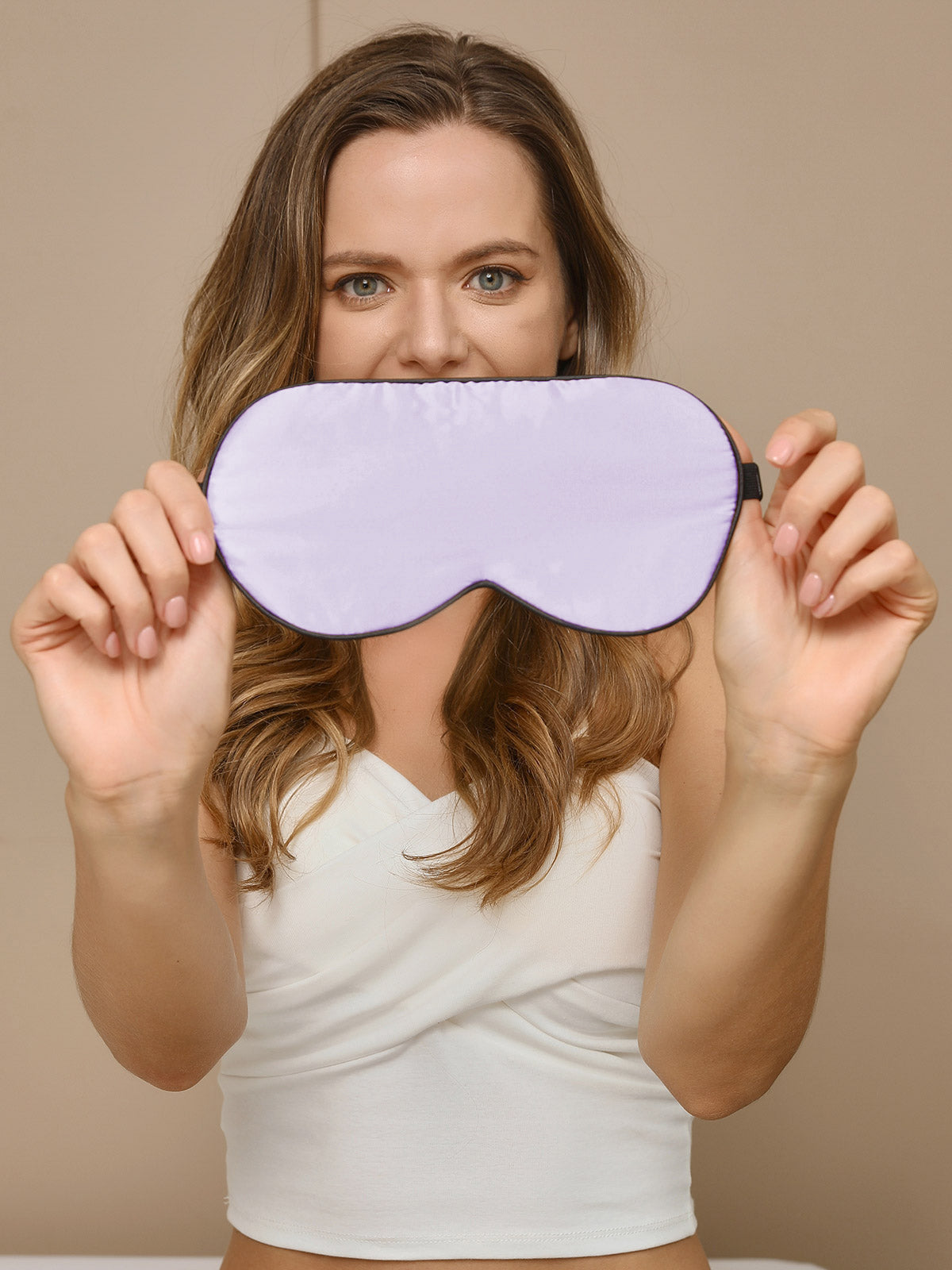 [Lavendel] SilkSilky-DE 19Momme Reine Seide Eye Mask 004