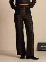 [Schwarz] SilkSilky-DE Womens Pants 001