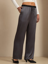 [Dunkelgrau] SilkSilky-DE Womens Pants 004