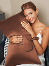 [Kaffee] SilkSilky-DE 19Momme Pillowcase Set 003