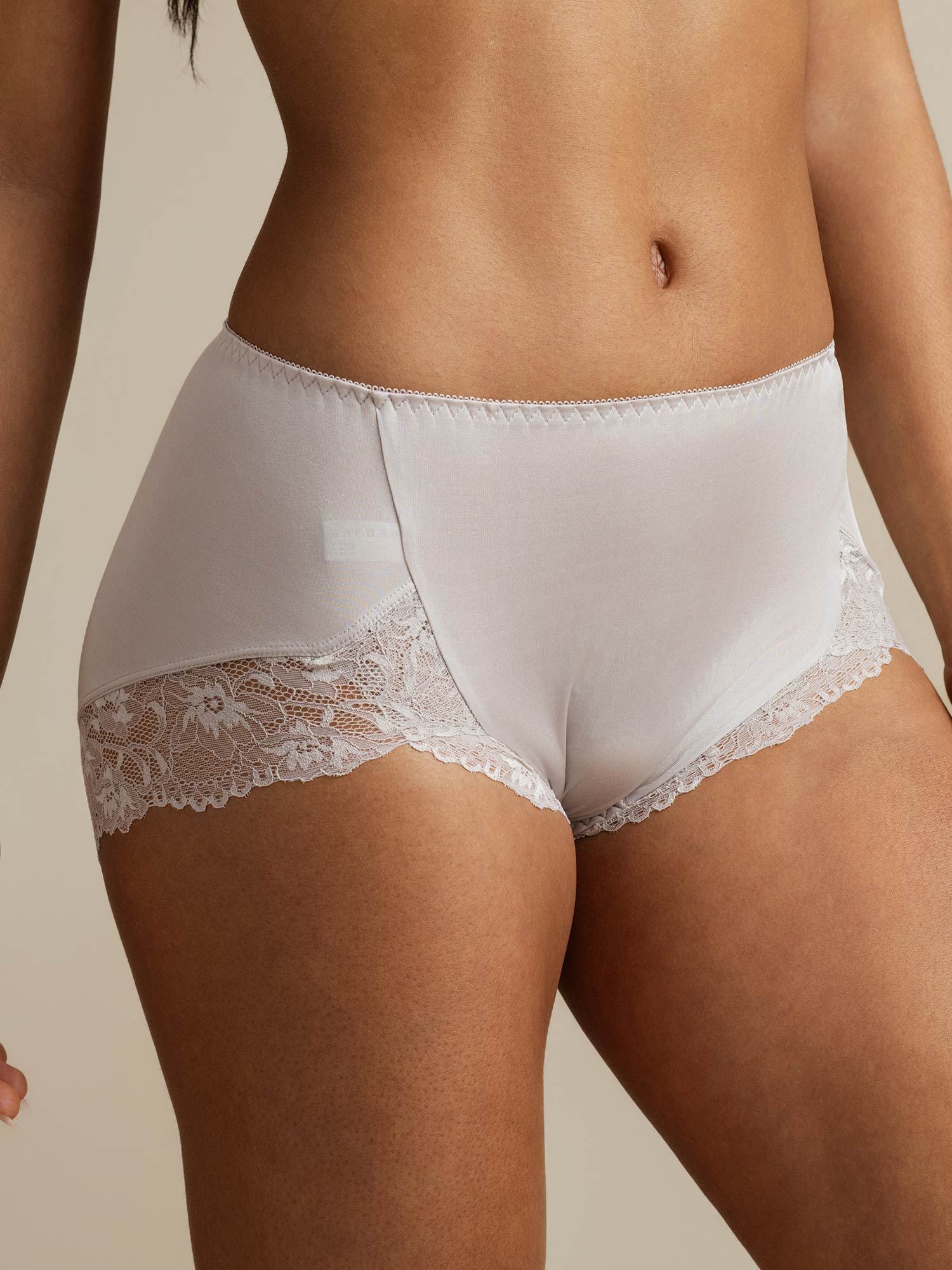 [Grau] SilkSilky-DE Reine Seide Panty 001,