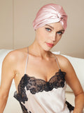 SilkSilky DE Reine Seide Sleep Cap Rosa 005