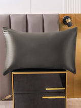 [Dunkelgrau] SilkSilky-DE 30Momme Reine Seide Pillowcase 001