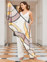 [P029] SilkSilky-DE Reine Seide Scarf 003,