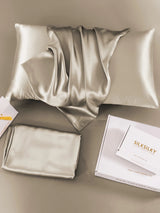 [Khaki] SilkSilky-DE 19Momme Pillowcase 004
