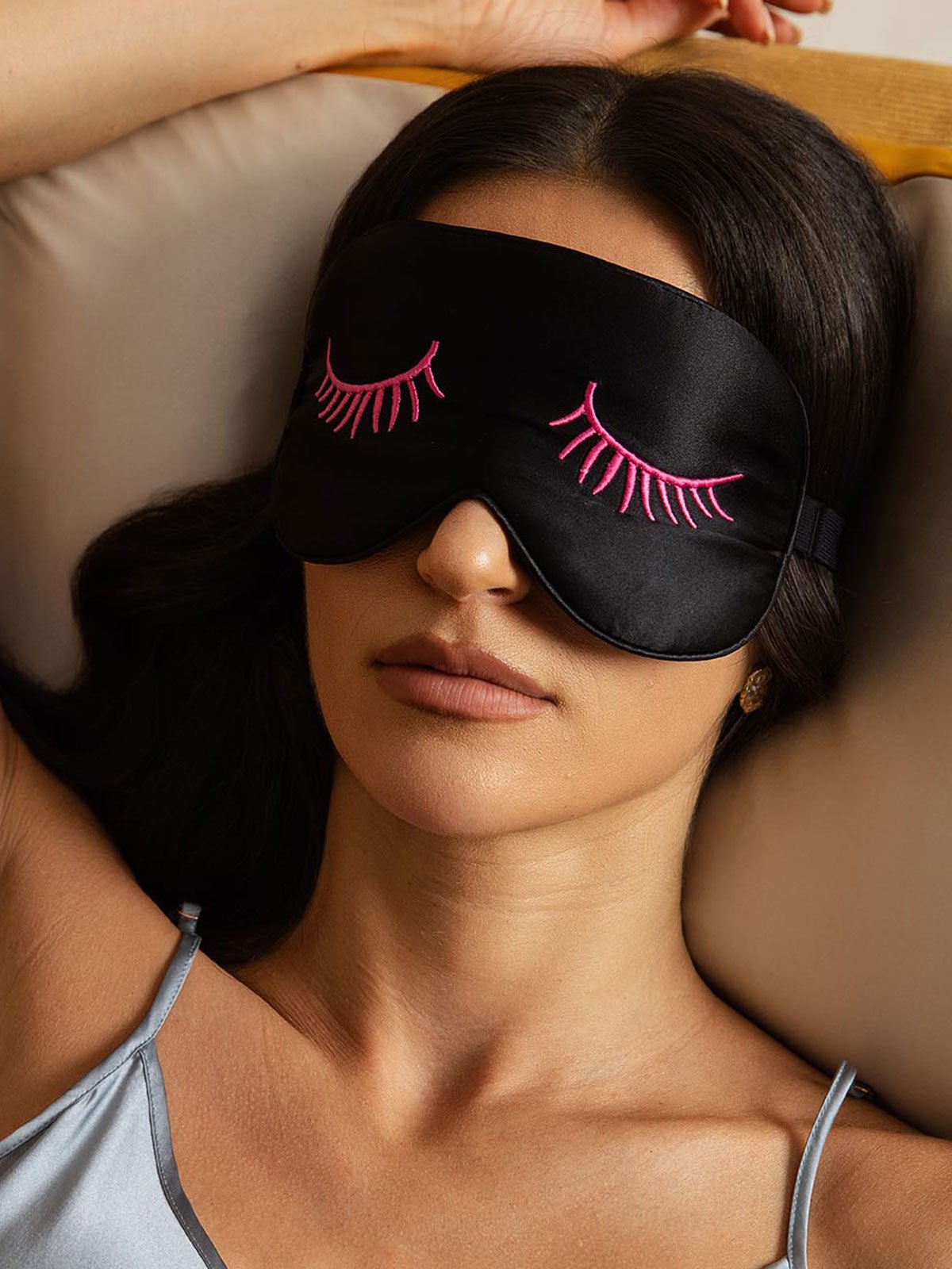 [RosaWimpern] SilkSilky-DE Reine Seide Eye Mask 002