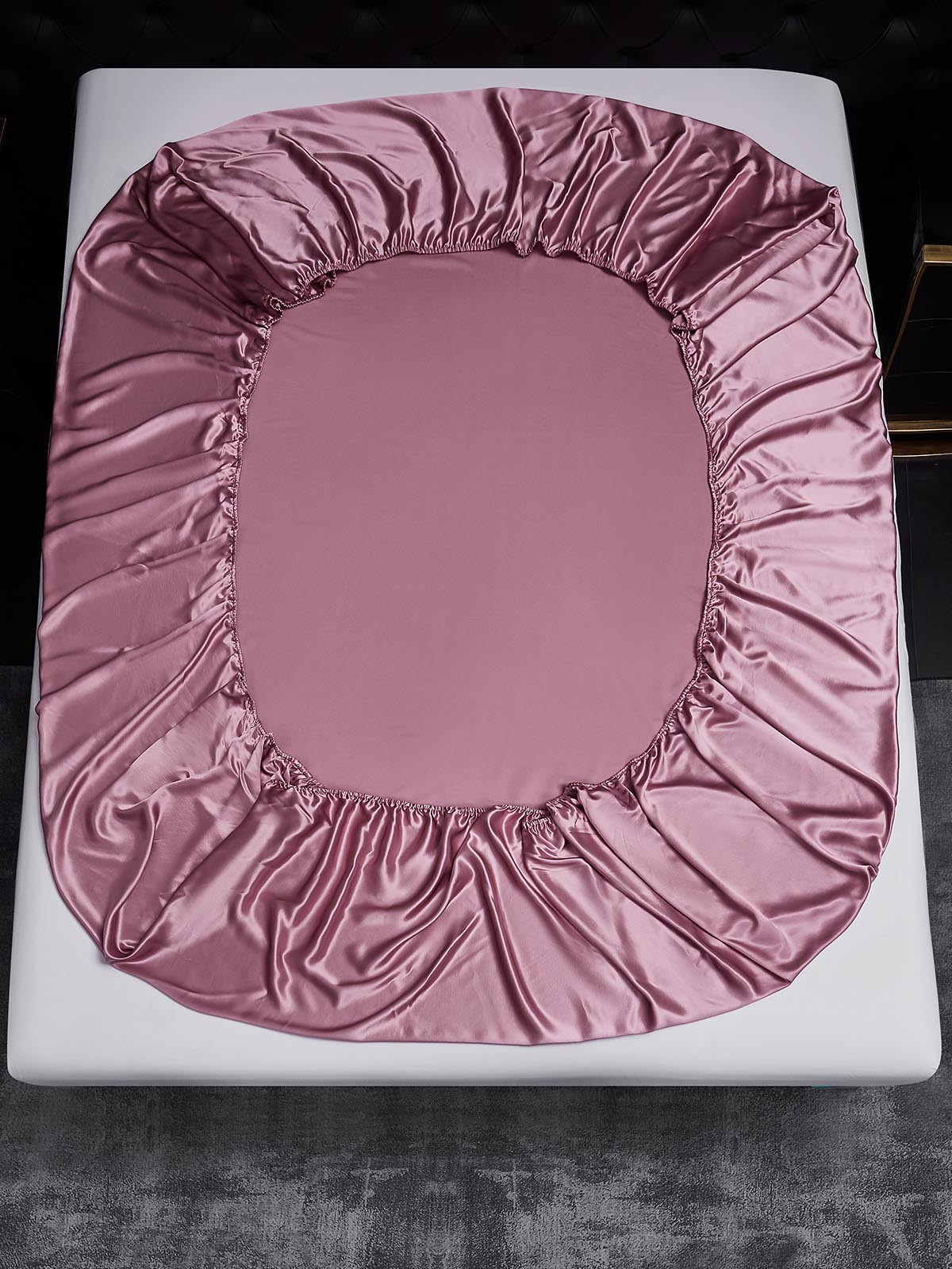 [Mauve Orchidee] SilkSilky-DE 19Momme Reine Seide Sheet 003