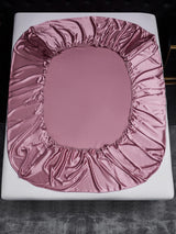 [Blasses Mauve] SilkSilky-DE 19Momme Spannbettlaken 003