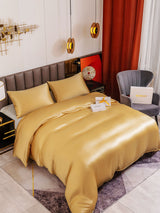 [Champagner] SilkSilky-DE 19Momme Bettwäsche Sets 004