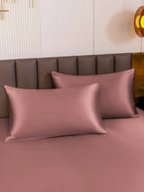 [Blasses Mauve] SilkSilky-DE 22Momme Reine Seide Pillowcase 002