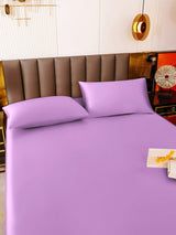 [Lavendel] SilkSilky-DE 19Momme Bettwäsche Sets 005