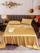 [Champagner] SilkSilky-DE 19Momme Bettwäsche Sets 002