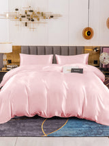 [Rosa] SilkSilky-DE 19Momme Reine Seide Bedding Set 001