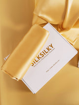 [Champagner] SilkSilky-DE 19Momme Reine Seide Pillowcase 006