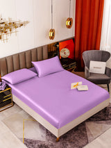 [Lavendel] SilkSilky-DE 19Momme Bettwäsche Sets 001