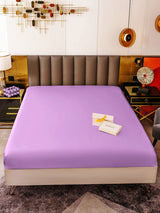 [Lavendel] SilkSilky-DE 19Momme Spannbettlaken 002