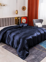[Dunkelblau] SilkSilky-DE Duvet Covers 001