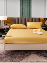 [Champagner] SilkSilky-DE 25Momme Bettwäsche Sets 006