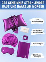 [Violett] SilkSilky-DE 19Momme Pillowcase Set 002