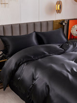[Schwarz] SilkSilky-DE 19Momme Bettwäsche Sets 003