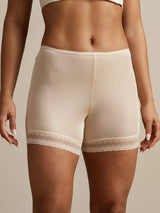 [Beige] SilkSilky-DE Reine Seide Panty 007,