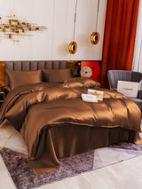 [Kaffee] SilkSilky-DE 19Momme Bettwäsche Sets 003