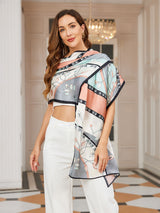 [P030] SilkSilky-DE Reine Seide Scarf 004,