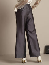 [Grau] SilkSilky-DE 32Momme Wolle Damenhosen 002