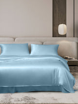 [Hellblau] SilkSilky-DE 19Momme Bettwäsche Sets 001