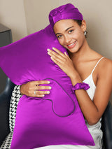 [Violett] SilkSilky-DE 19Momme Pillowcase Set 003