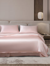 [Rosa] SilkSilky-DE 19Momme Bettwäsche Sets 001