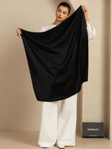 [Schwarz] SilkSilky-DE Pure Silk Scarf 004