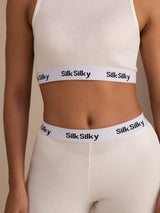 [Weiß] SilkSilky-DE Womens Shorts 006