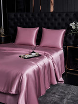 [Blasses Mauve] SilkSilky-DE Bettwäsche Sets 003