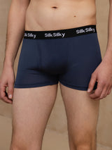 [Dunkelblau] SilkSilky-DE Mens Underwear 005